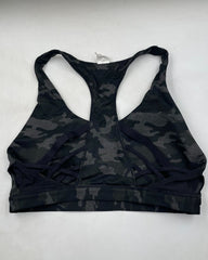 Fabletics Camouflage Sport Bra For Women Medium