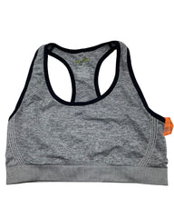 Tek Gear Gray Sport Bra For Women Large