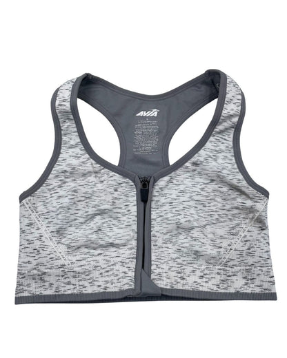 Avta Gray Sport Bra For Women Large