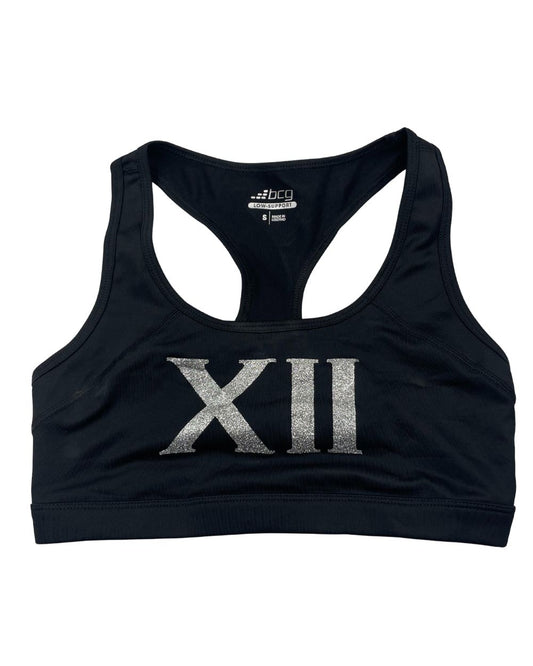 BCG Black Sport Bra For Women Small