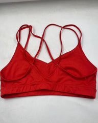 Old Navy Orange Sport Bra For Women Large