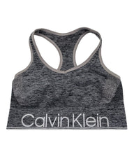 Calvin Klein Gray Sport Bra For Women Medium