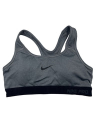Nike Gray Sport Bra For Women Small