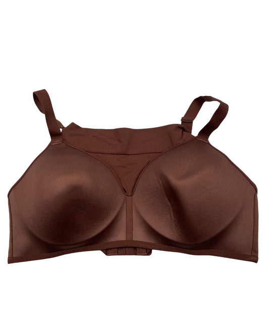 Truekind  Brown Sport Bra For Women X Large