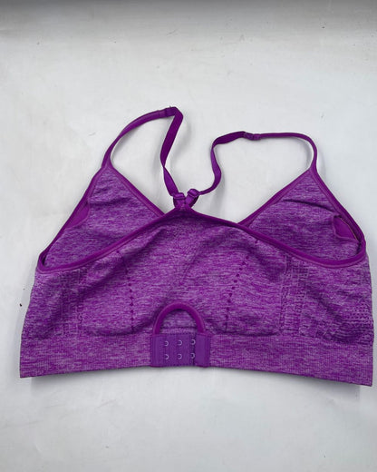 Reebok Pink Sport Bra For Women Large