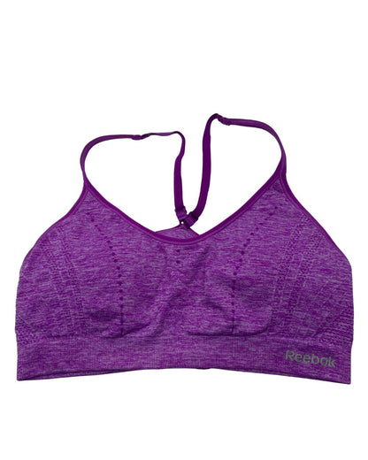 Reebok Pink Sport Bra For Women Large