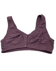 Thrift Hub Purple Sport Bra For Women X Large