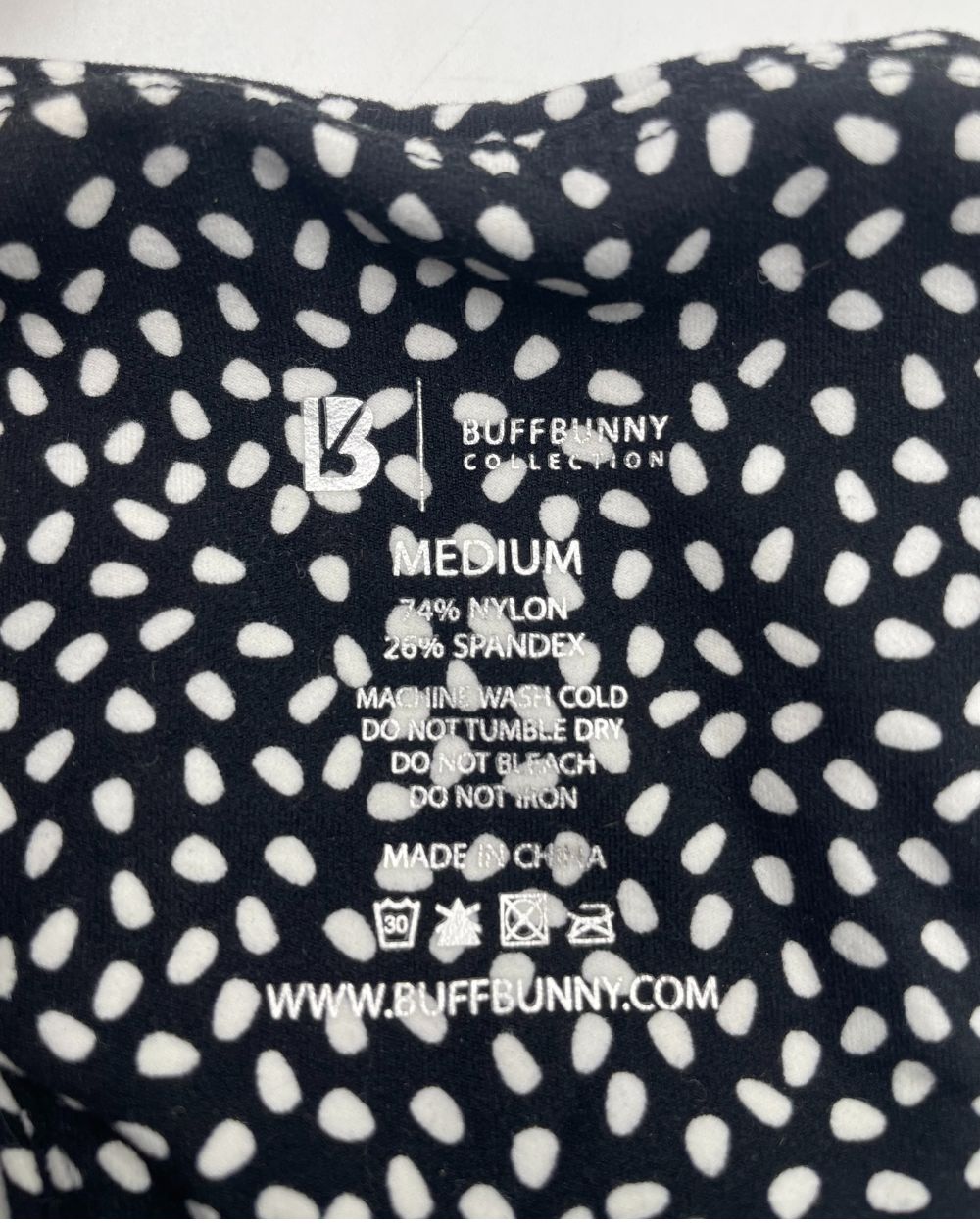 Buffbunny Collection Black Sport Bra For Women Medium