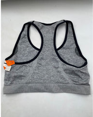 Tek Gear Gray Sport Bra For Women Large