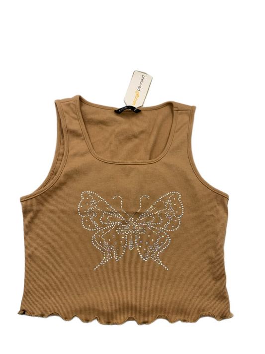 Rhinestone Sports Bra For Women Large