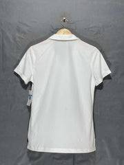 Nike White Sport Polo T Shirt For Women M | ThriftHub.pk