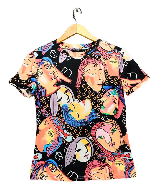 SHEIN Multi Sport T Shirt For Women Large