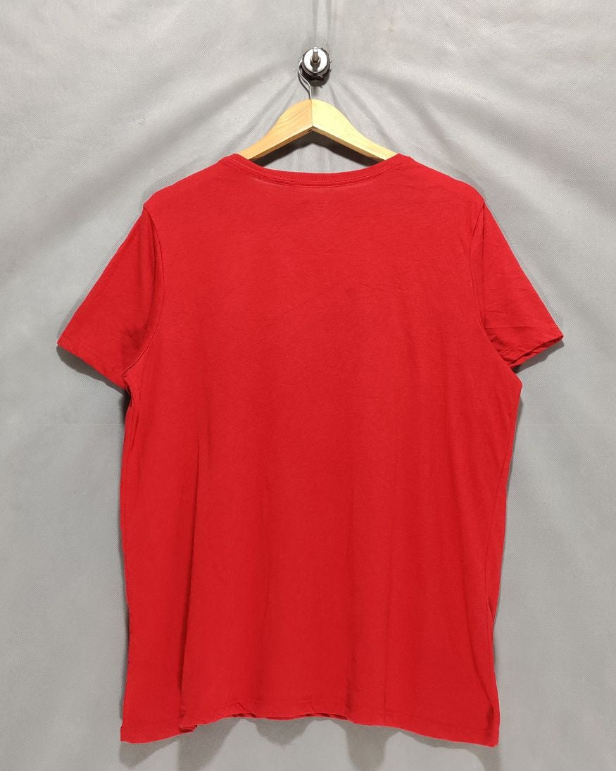 Celebrate Red Sport T Shirt For Women XX Large