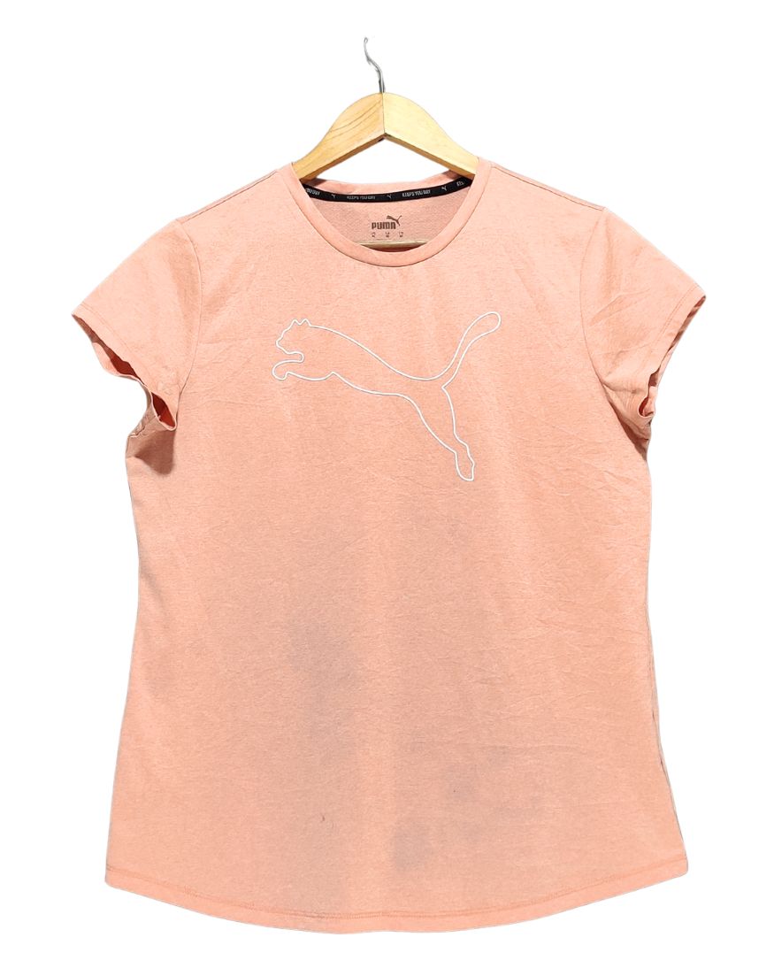 Puma Cream Sport T Shirt For Women M