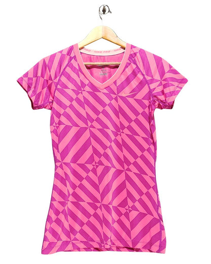 Nike Pink Sport T Shirt For Women M