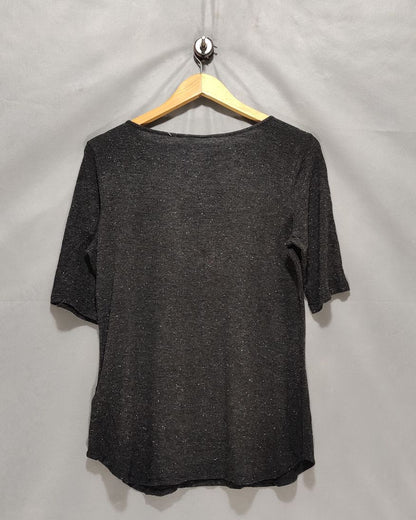 APT.9 Black Sport T Shirt For Women Large