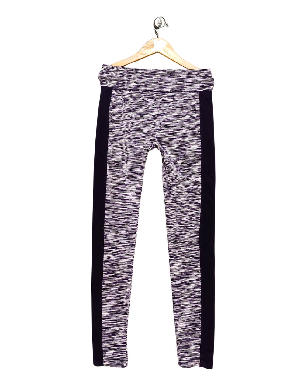 Just One Purple Sport Gym Tights For Women Large