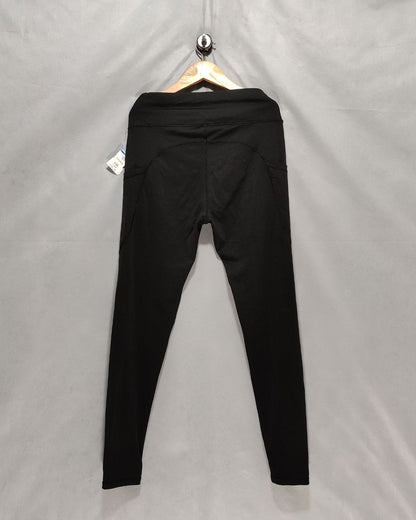 SHEIN Black Sport Gym Tights For Women M