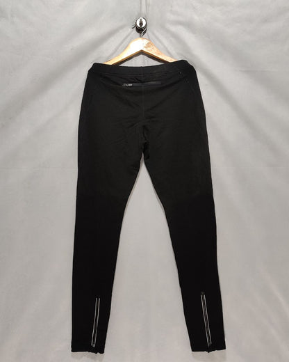 Icebreaker Merino Black Sport Gym Tights For Women M