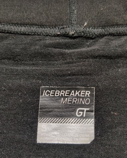 Icebreaker Merino Black Sport Gym Tights For Women M