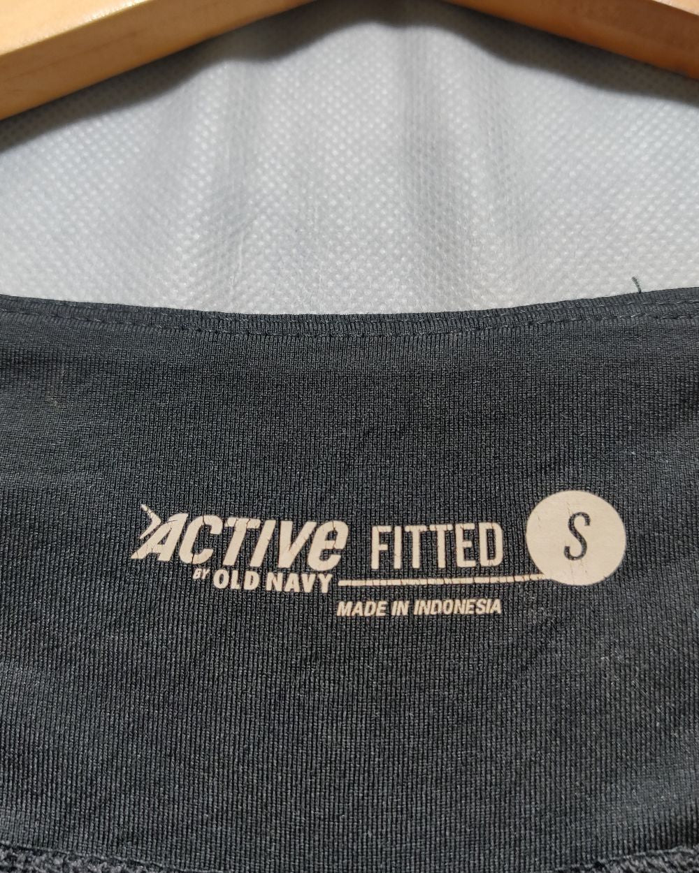 Old Navy Black Sport Gym Tights For Women S