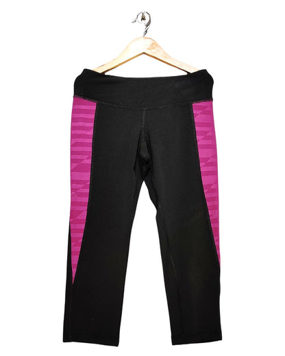 Old Navy Black Sport Gym Tights For Women S