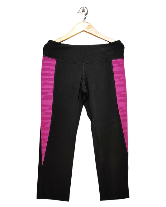 Old Navy Black Sport Gym Tights For Women S