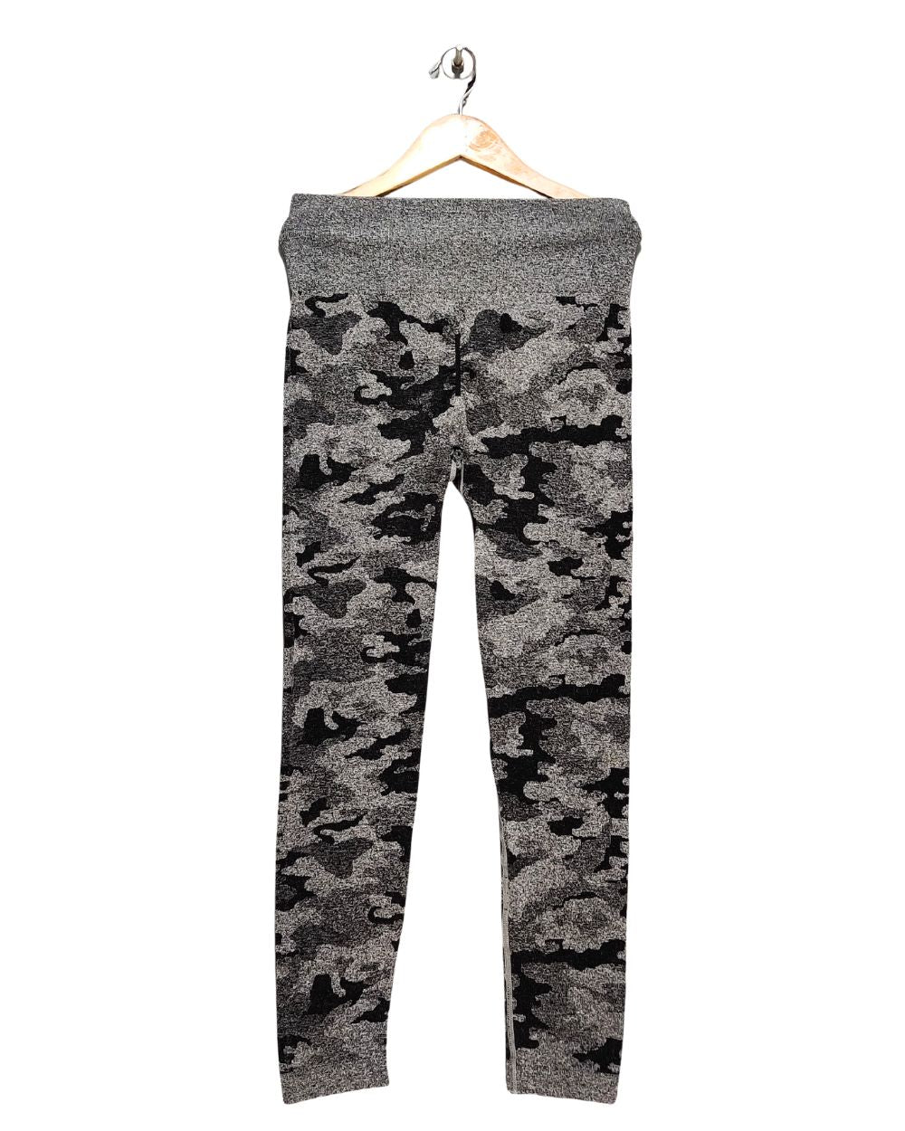 Thrift Hub Camouflage Sport Gym Tights For Women M