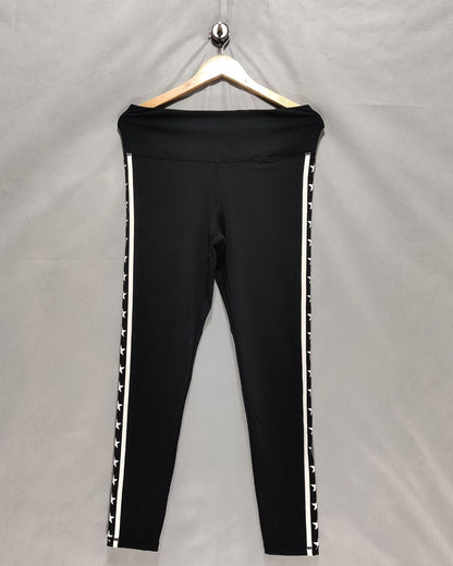 Mono B Black Sport Gym Tights For Women Large