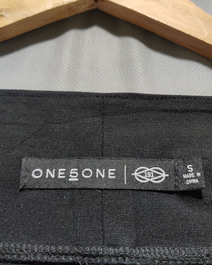 One 5 One Black Sport Gym Tights For Women S