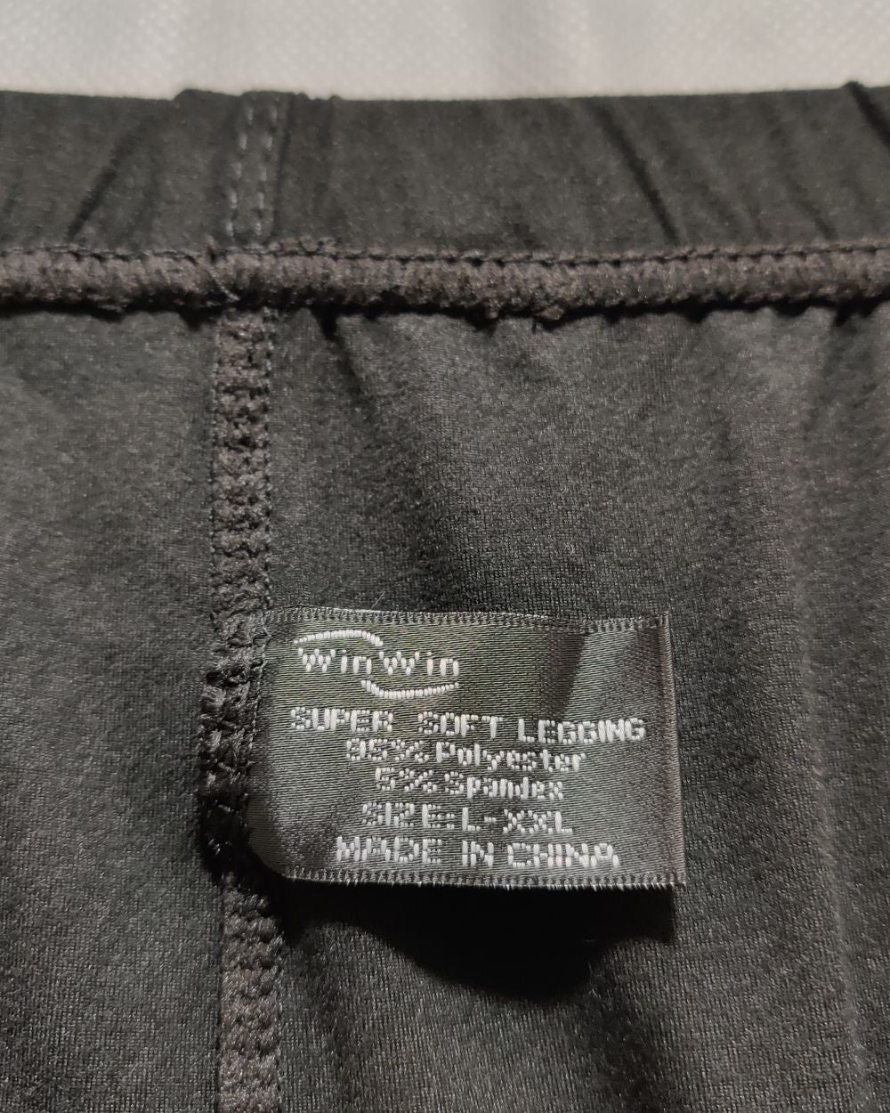 Win Win Black Sport Gym Tights For Women Large