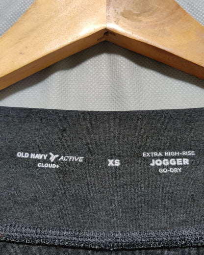 Old Navy Black Sport Gym Tights For Women XS