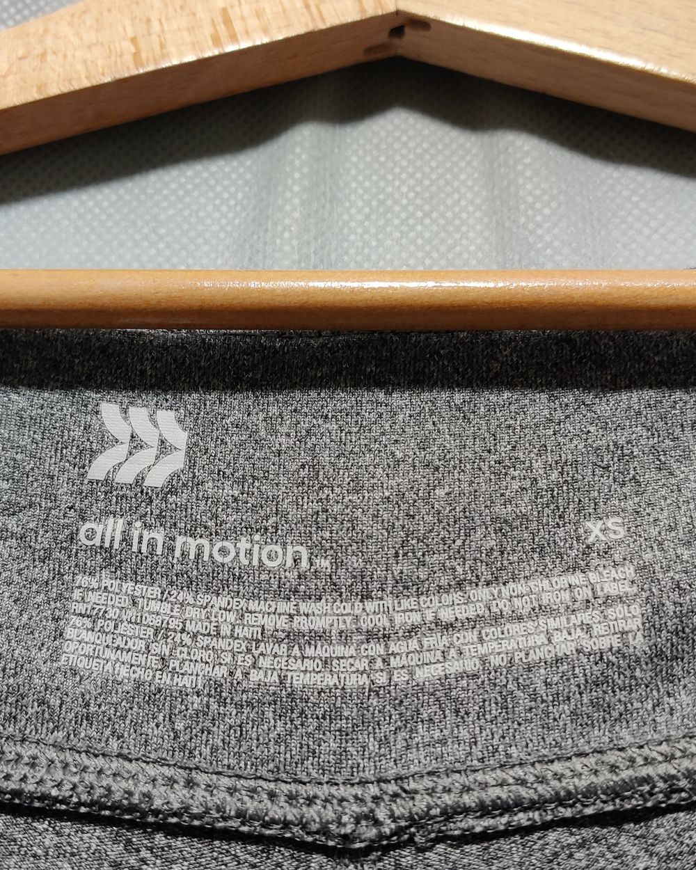 All In Motion Gray Sport Gym Tights For Women XS