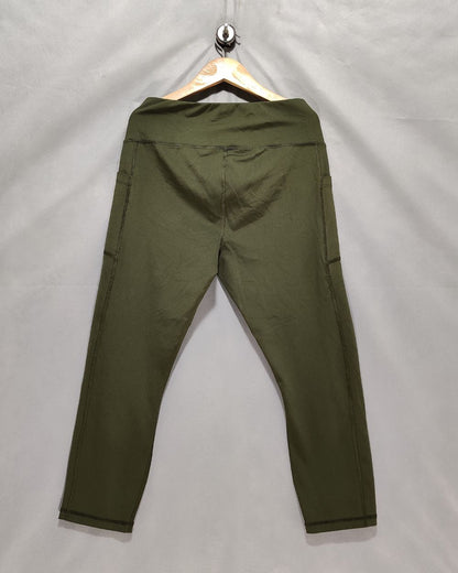 Avia Green Sport Gym Tights For Women M