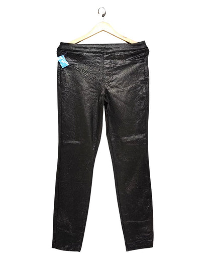 Tribal Black Sport Gym Tights For Women Large