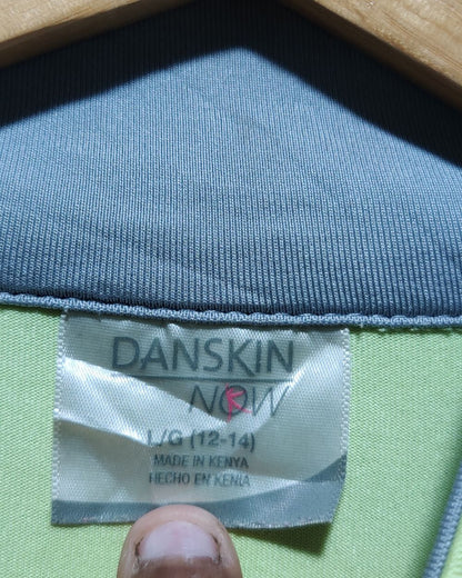 Danskin Green For Women Sport Zippers L