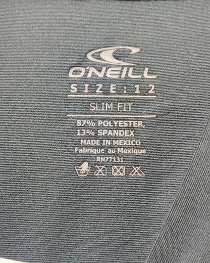 O'Neill Gray Sport T Shirt  For Men  X Small
