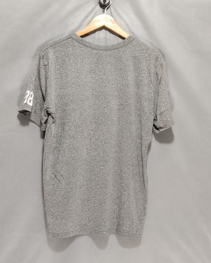 Nike Gray Sport T Shirt  For Men L