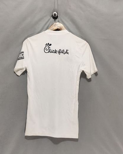 Adidas White Sport T Shirt  For Men XS