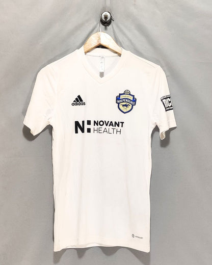 Adidas White Sport T Shirt  For Men XS