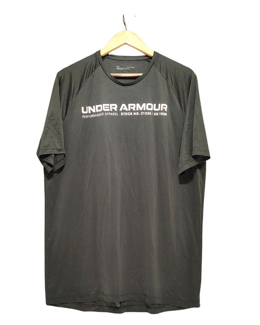 Under Armour Green Sport T Shirt  For Men XL