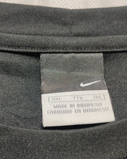 Nike Black Sport T Shirt  For Men XXL
