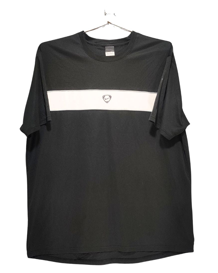 Nike Black Sport T Shirt  For Men XXL