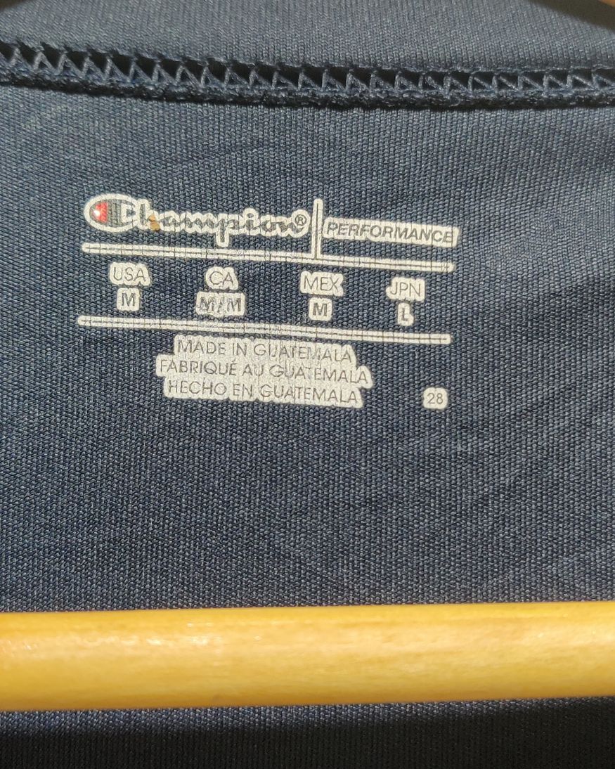 Champion Blue Sport T Shirt  For Men M