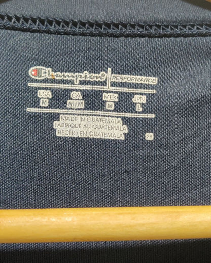 Champion Blue Sport T Shirt  For Men M