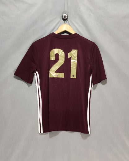 Adidas Maroon Sport T Shirt  For Boy 16 Years