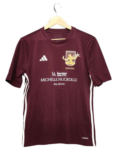 Adidas Maroon Sport T Shirt  For Boy 16 Years