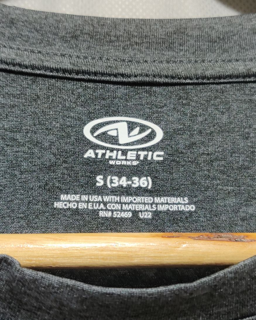 Athletic Works Gray Sport T Shirt  For Men S