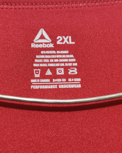 Reebok Maroon Sport Vest T Shirt  For Men XXL