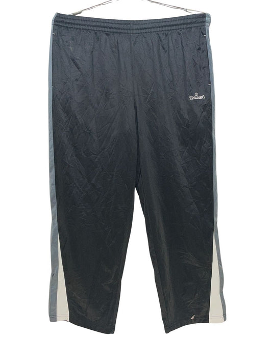 Spalding Black Sport Trouser For Men XXL
